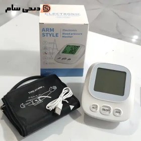 تصویر فشار سنج سخنگو انگلیسی مدل BPRM8101 برند ARM STYLE 