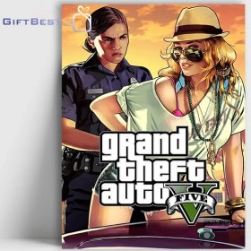 تصویر خرید تابلو شاسی بازی GTA 