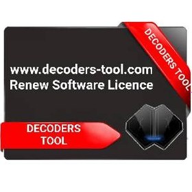 تصویر لایسنس یکساله ابزار Decoders Tool 