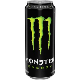 تصویر نوشیدنی انرژی زا مانستر مشکی 500 میل monster monster