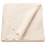 تصویر IKEA پتوی پشمی تکی Meridyendukkan مایل به سفید، 120x160 سانتی متر پتو تلویزیون 