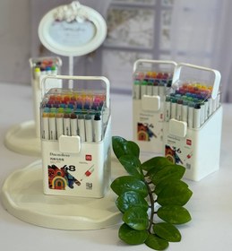 تصویر ماژیک اکریلیک دلی - ۳۶ رنگ Deli Acrylic Marker