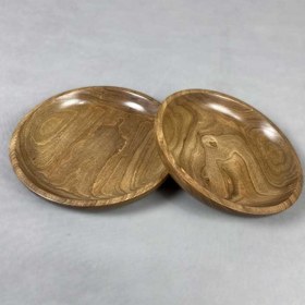 تصویر بشقاب چوبی - کد 8 