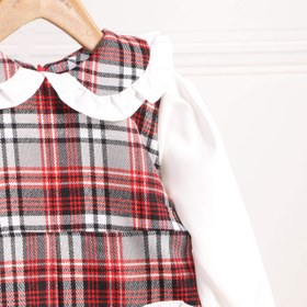 تصویر سارافون کشمیر دخترانه 