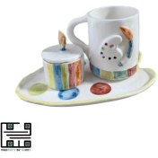 تصویر سرویس چای خوری سرامیکی پالت 