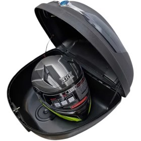 تصویر باکس موتور سیکلت ردلاین مدل 550 سایز بزرگ مشکی 