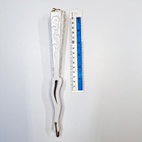 تصویر بادبزن اکلیلی سفید 