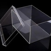 تصویر acrylic Box with a door باکس درب دار پلکسی گلاس 