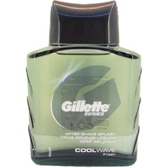 تصویر افتر شیو ادکلنی ژیلت (Gillette) مدل Cool Wave حجم 100 میلی لیتر بعد از اصلاح