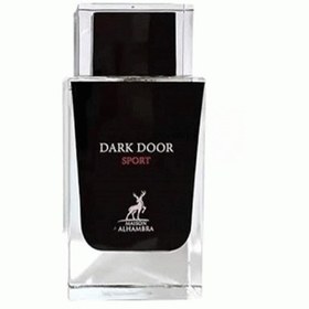 تصویر عطر ادکلن ادوپرفیوم مردانه الحمبرا مدل دارک دور اسپرت dark door sport حجم 100 میل رایحه دیور هوم اسپرت dark door sport