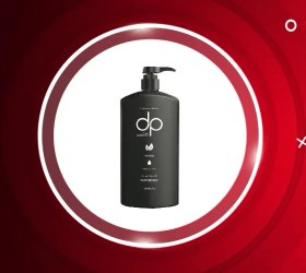 تصویر شامپو دی پی دکس فاقد نمک و سولفات با رایحه نعناع حجم 500 میلی لیتر Shampoo without salt and sulfate DP Dex black containing menthol 500ml