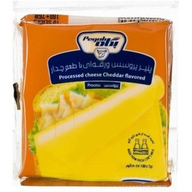 تصویر پنیر ورقه ای چدار پگاه 