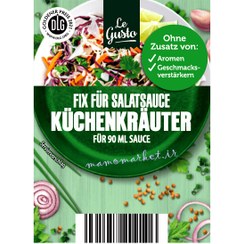 تصویر ادویه سالاد کلم گوستو Le gusto مدل küchenkräuter 