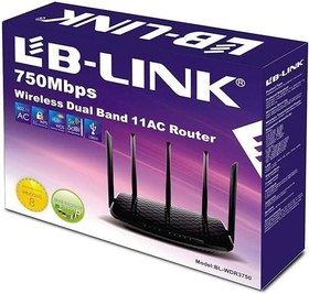 تصویر روتر بی سیم ال بی لینک مدل BL-WDR3750 دو بانده استوک 