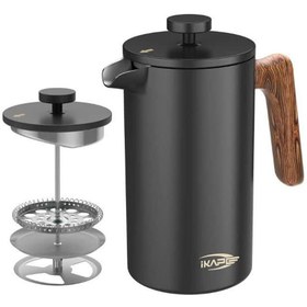 تصویر فرنچ پرس دو جداره IKAPE IKAPE Coffee French Press