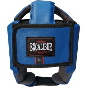 تصویر Excalibur محافظ کلاه ایمنی جعبه مدل رقابت آماتور Blue M 