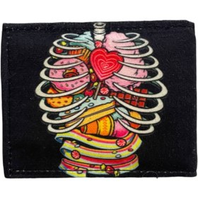 تصویر کیف پول مدل قلب 