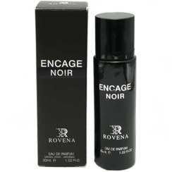 تصویر عطر ادوپرفیوم مردانه روونا مدل Encage Noir حجم ۳۰ میل رایحه گرم و تلخ 