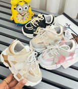 تصویر کتانی بچگانه مدل NANO طرح بند و چسب با کد ۲۹ از چرم 