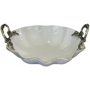 تصویر خورشت خوری دسته پیوتر لب طلا 