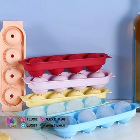 تصویر قالب یخ کروی سیلیکونی 