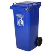 تصویر سطل زباله ۱۲۰ لیتری چرخ دار 