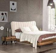 تصویر سرویس خواب ایلماه چوب مدل شانا shana model bedroom set