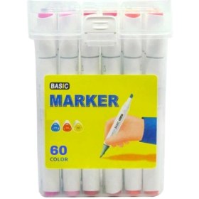 تصویر ماژیک راندو بیسیک 60 رنگ 