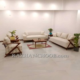 تصویر مبل کلاسیک هفت نفره مدل ترنج 