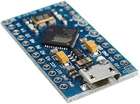 تصویر برد آردوینو Pro microدارای پردازنده مرکزی ATMEGA32U4 ولتاژ 5 ولت Arduino pro micro atmega32U4 5V/16MHZ