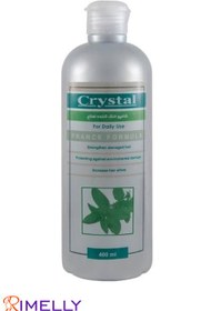 تصویر شامپو نعنا خنک کننده کریستال Crystal حجم 400 میلی لیتر 