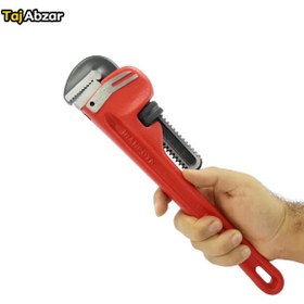 تصویر آچار لوله گیر ایران پتک مدل DB 1410 سایز 14 اینچ Iran Potk DB 1410 Pipe Wrench 14 Inch