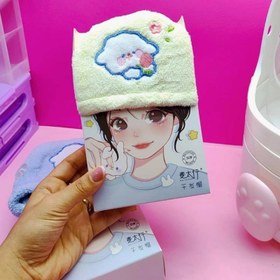 تصویر حوله سر عروسکی 