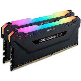 تصویر رم کورسیر مدل VENGEANCE RGB PRO VENGEANCE RGB PRO DDR4 64GB (32GBx2) 3200MHz CL18 Dual Channel Ram