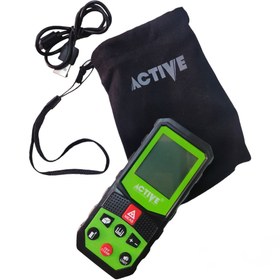 تصویر متر لیزری شارژی AC-7480G اکتیو (80 متری) Cordless laser distance meter AC-7480G active