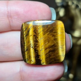 تصویر نگین سنگ چشم ببر معدنی کد k114 