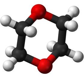 تصویر 1،4-دی اکسان 2.5 لیتری بطری شیشه ای گرید Extra Pure، شیمی دارویی نوترون Dioxane 2.5 Lit , Neutron