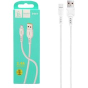 تصویر کابل شارژ فست اندروید DENMEN مدل D06V 