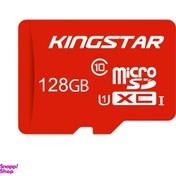 تصویر کارت حافظه microSDXC کینگ استار مدل 580X کلاس 10 استاندارد UHS-I U1 سرعت 85MBps ظرفیت 128 گیگابایت 