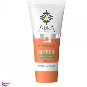 تصویر ضد آفتاب آدرا (Adra) مدل Oil Free با SPF90 حجم 50 میلی لیتر 