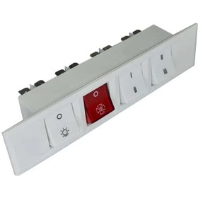 تصویر کلید هود 2 موتور اورجینال اصل کلید هود 2 موتوره 