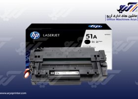 تصویر تونر مشکی پرینتر لیزری اچ پی مدل 51 A 51A Black LaserJet Toner Cartridge