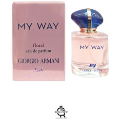 تصویر عطر ادوپرفیوم زنانه مای مدل My Way حجم ۳۰ میلی لیتر خنک شیرین 