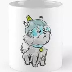 تصویر ماگ Rick and Morty | ماگ ریک اند مورتی طرح Snuffles was my slave name کد 206977 324 