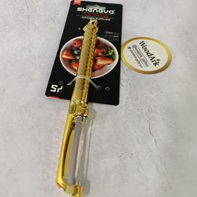 تصویر پوست کن مدادی Shengya رنگ طلایی 