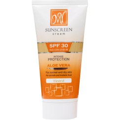 تصویر کرم ضد آفتاب رنگی Spf30 پوست معمولی و خشک مای 