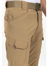 تصویر شلوار تاکتیکی/فضای باز AKN 512 لیکرا - بژ برند akıncılar outdoor AKN 512 Lycra Tactical/Outdoor Trousers - Beige