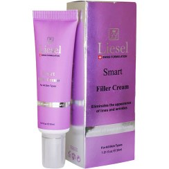 تصویر کرم فیلر ضد چروک پوست لایسل مدل Smartحجم 30 میل Liesel Smart Skin Anti Wrinkle Filler Cream 30ml