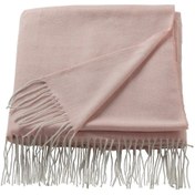 تصویر پتو ایکیا مدل HOLMVI سایز 120x160 صورتی روشن جزئیات محصول 