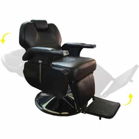 تصویر صندلی VIP رزونال ا rezonal VIP barbershop chair rezonal VIP barbershop chair